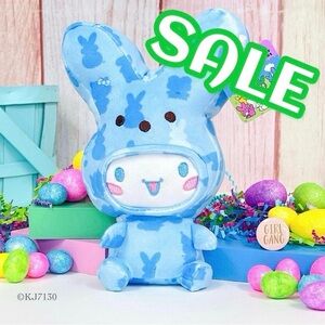 Easter Hello Kitty Cinnamoroll x Peeps Plush Bunny 9” NWT Sanrio New Release